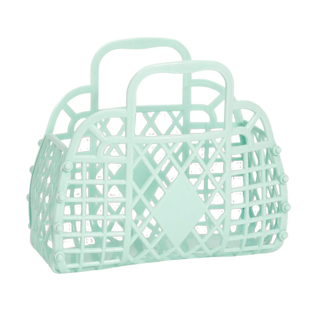 Sun Jellies | Retro Basket Small - Mint