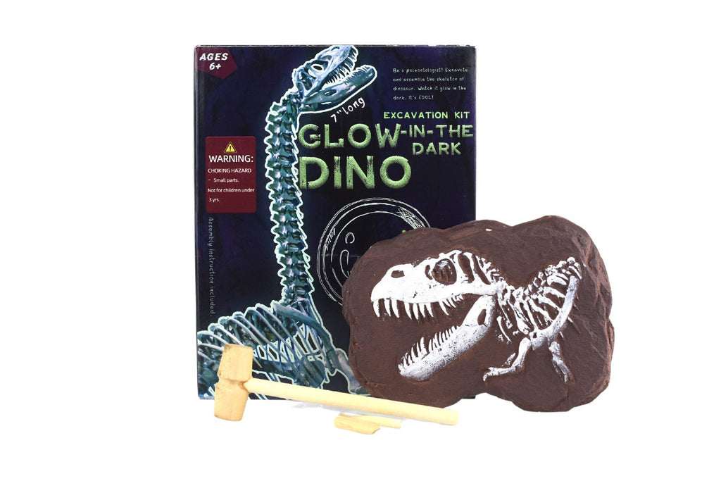 Kaper Kidz | Glow in the Dark - Diplodocus Excavation Kit