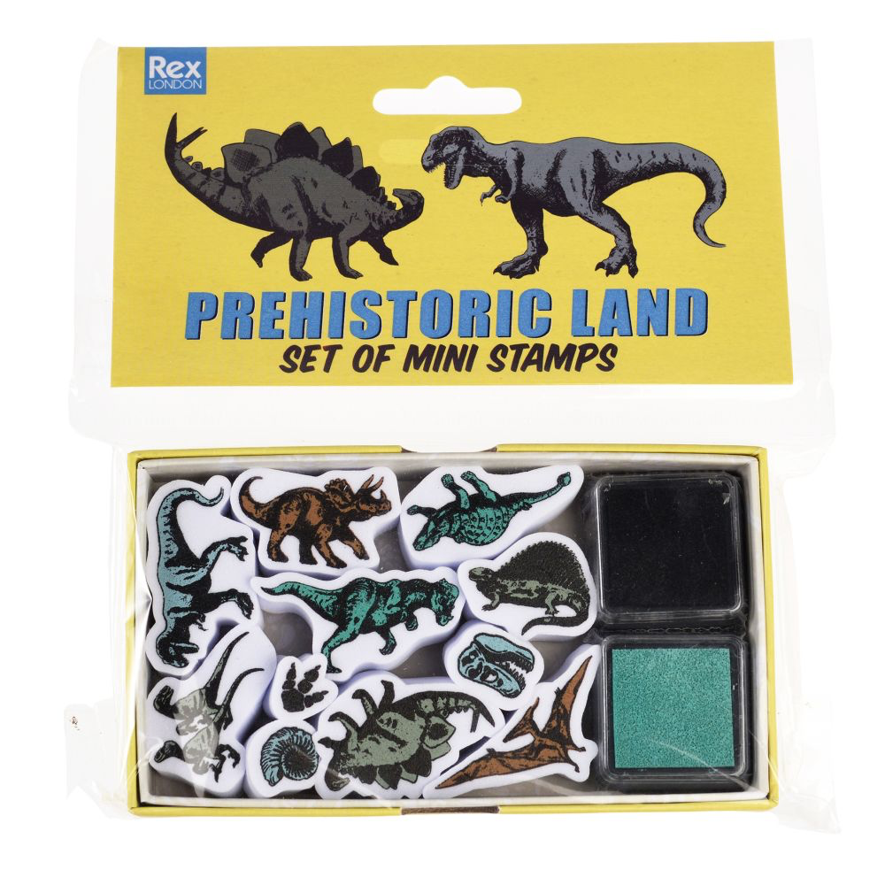 Rex London | Mini Stamp Set - Prehistoric Land
