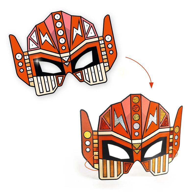 Djeco | Do It Yourself - Super Robot Masks