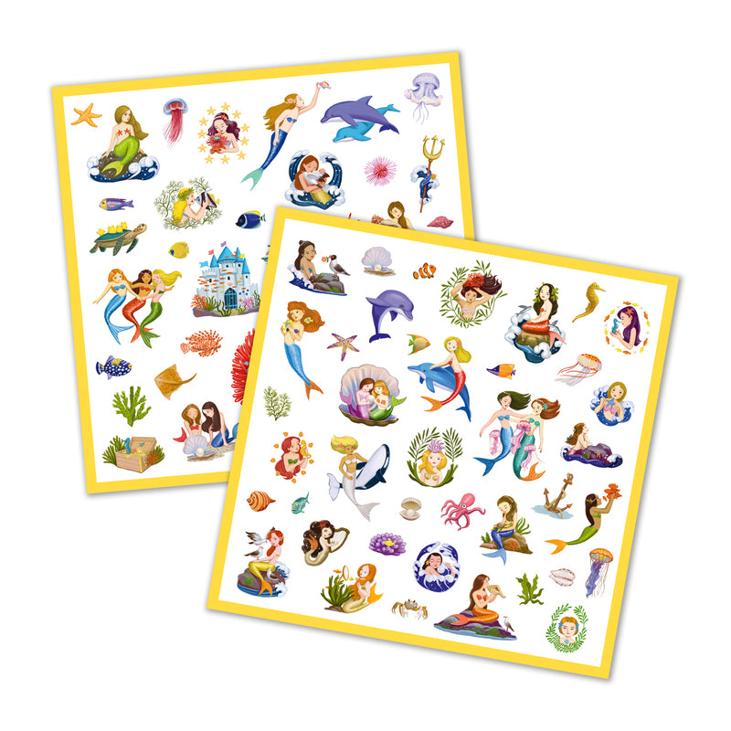 Djeco | Stickers - Mermaids 160pc