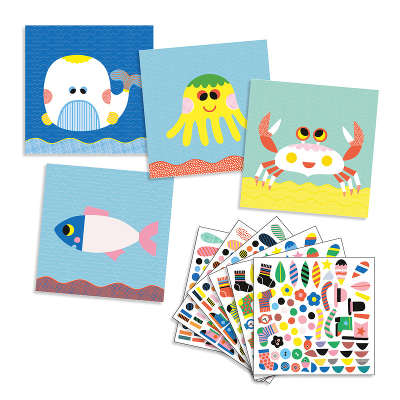 Djeco | Sea Creatures Stickers