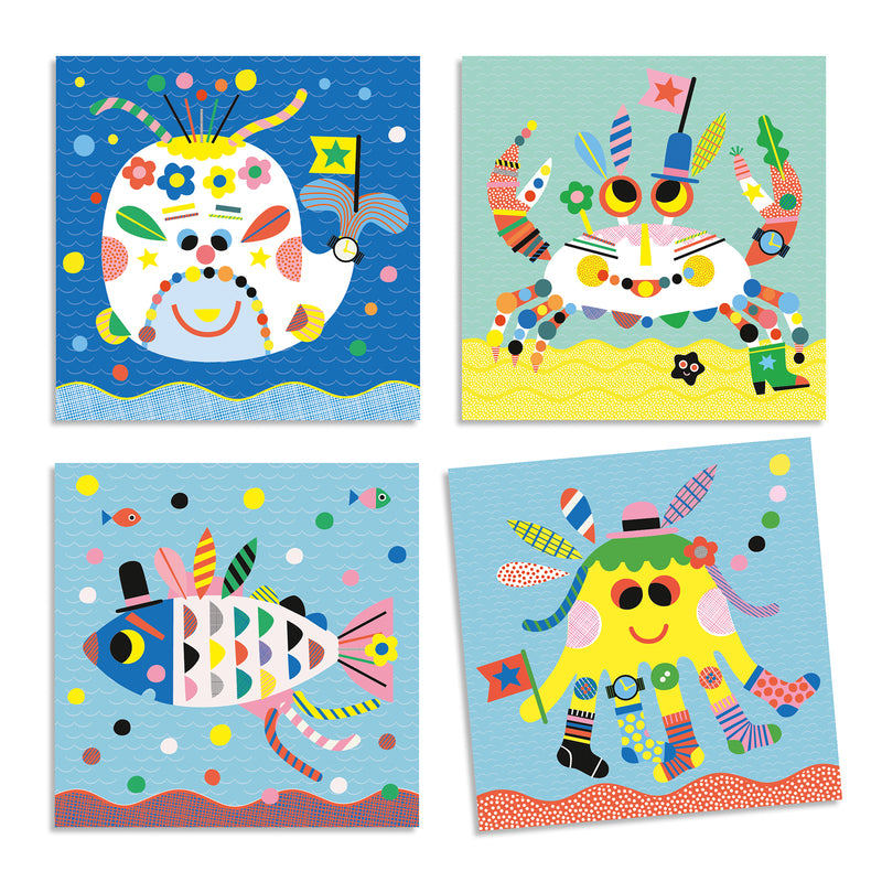 Djeco | Sea Creatures Stickers