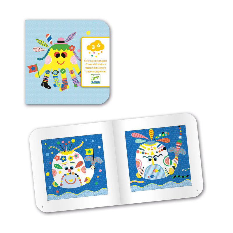 Djeco | Sea Creatures Stickers