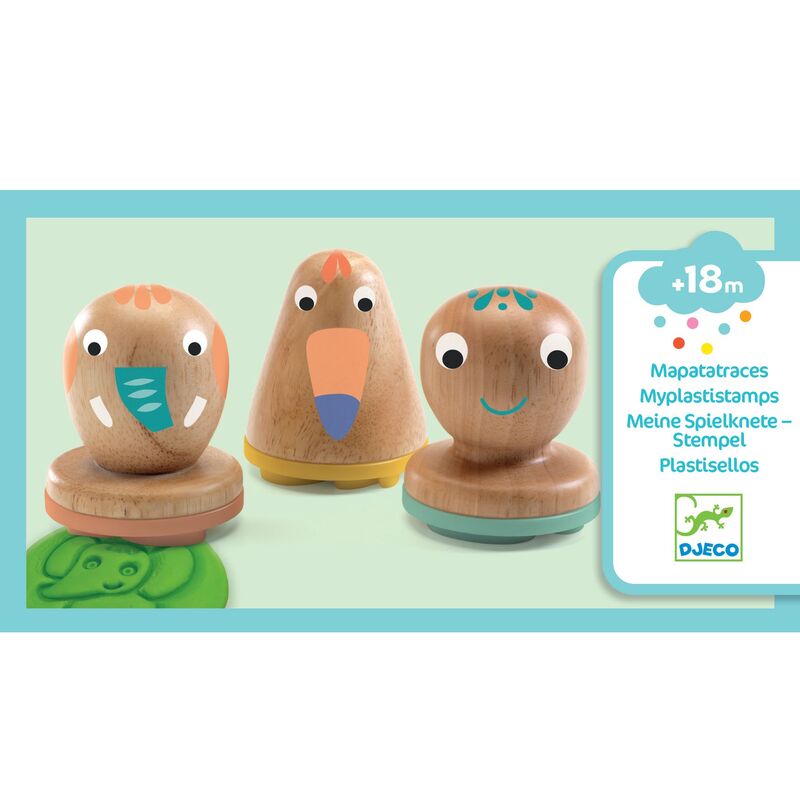 Djeco | Dough Stamps - Myplastistamps