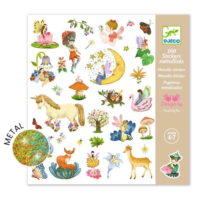 Djeco | Stickers - Fantasy 160pc