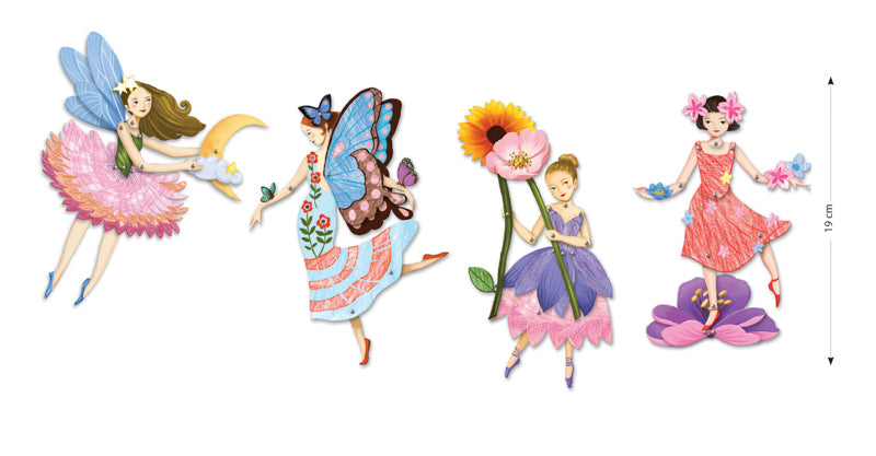 Djeco | Paper Puppets - Fairies