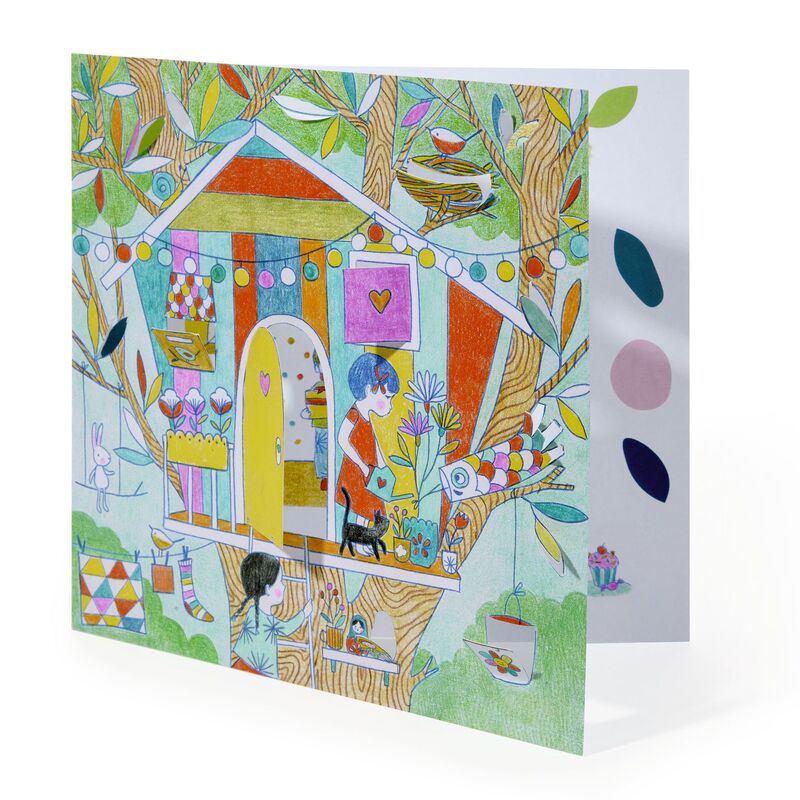 Djeco | Colouring Surprise Kit - Nina's Play Tent