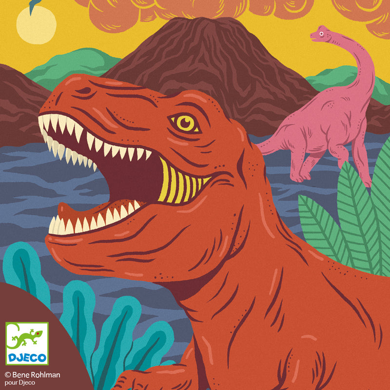 Djeco | Scratch Cards - When Dino's Reigned