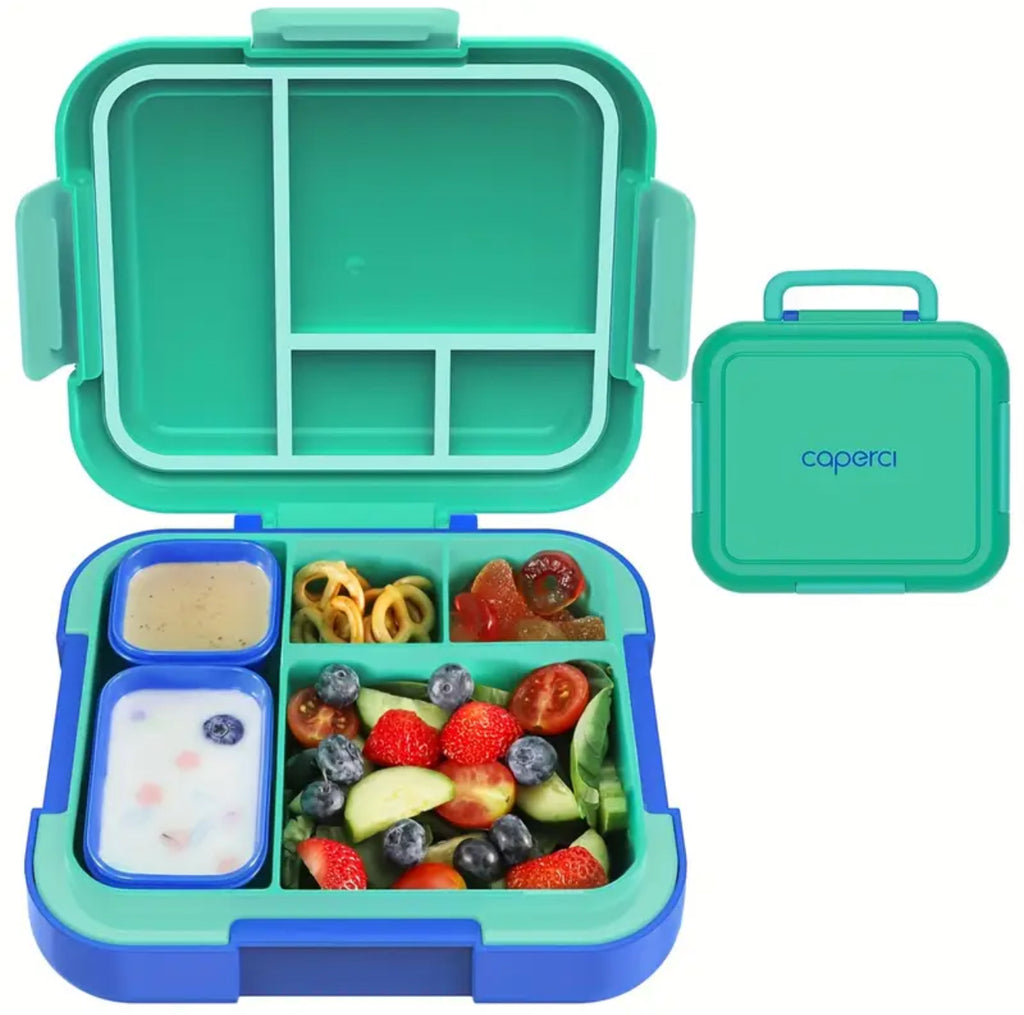 Caperci | Leak Proof Bento Box - Blue / Teal