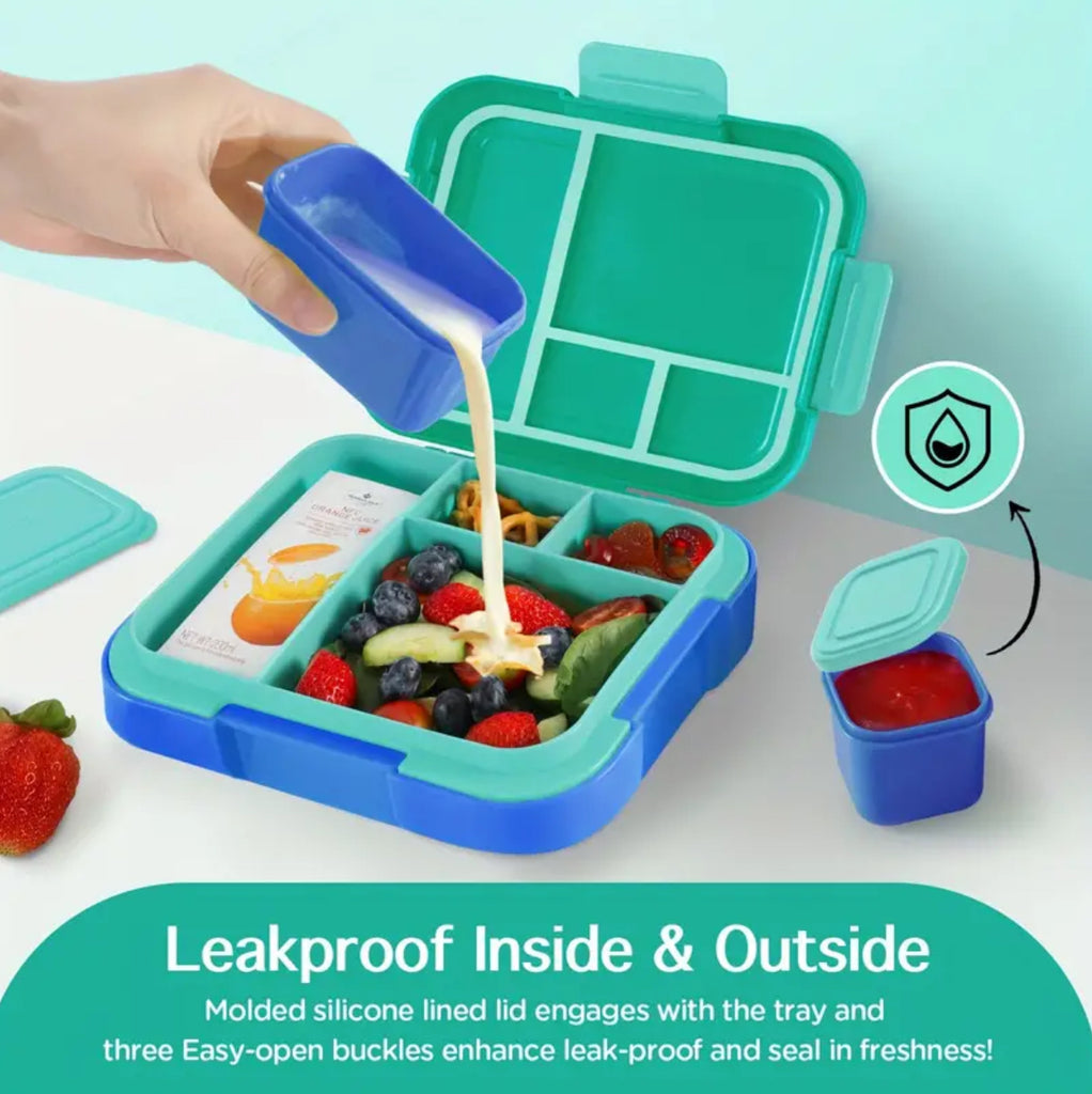 Caperci | Leak Proof Bento Box - Blue / Teal