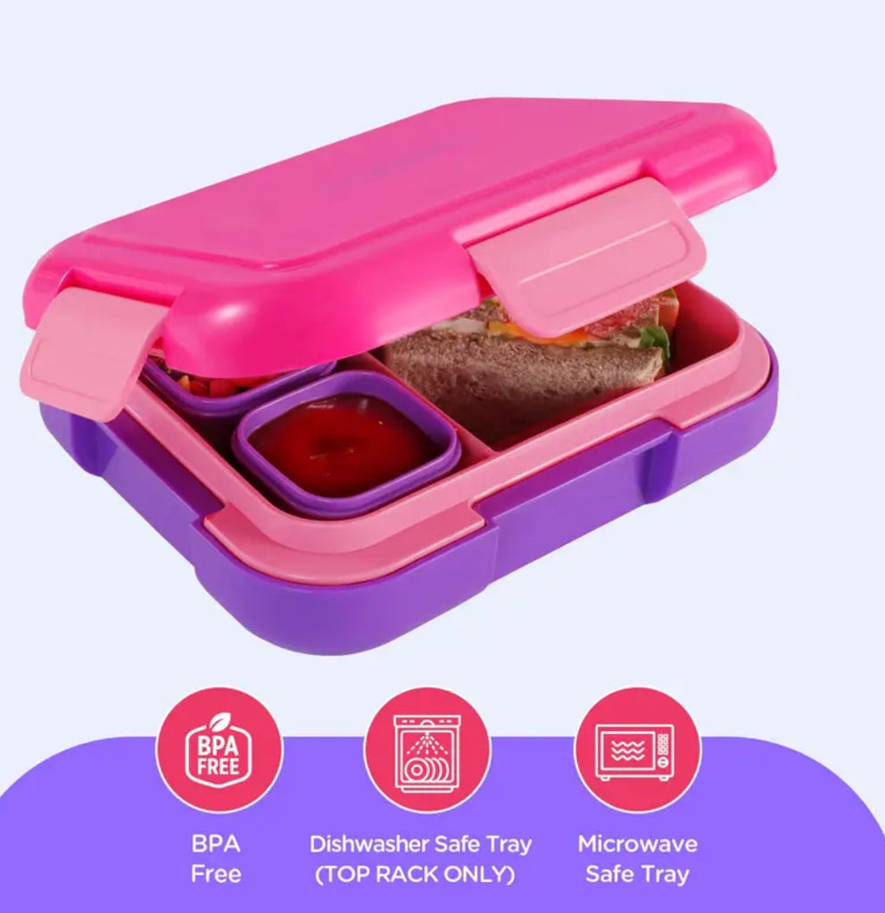 Caperci | Leak Proof Bento Box - Pink / Purple