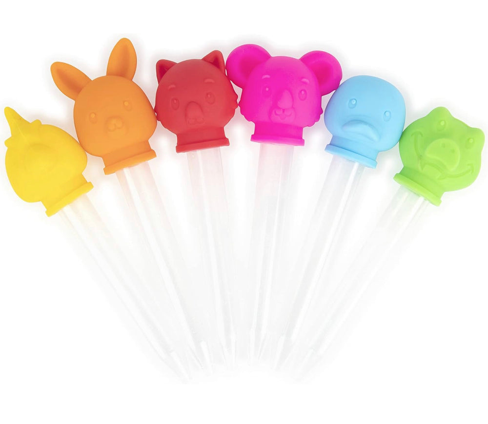 Curious Columbus - Silicone Craft Droppers - Aussie Animal