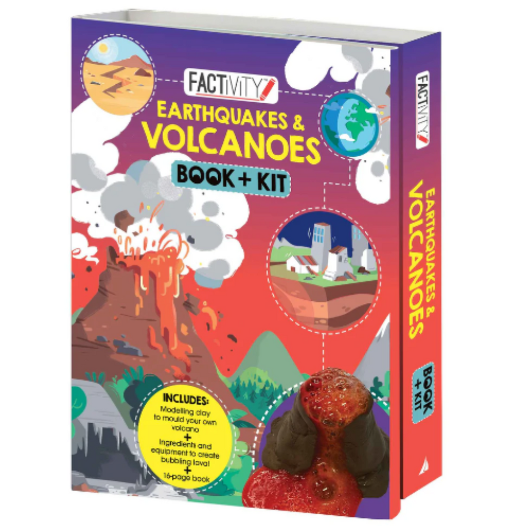 Factivity Book & Kit - Earthquakes and Volcanoes