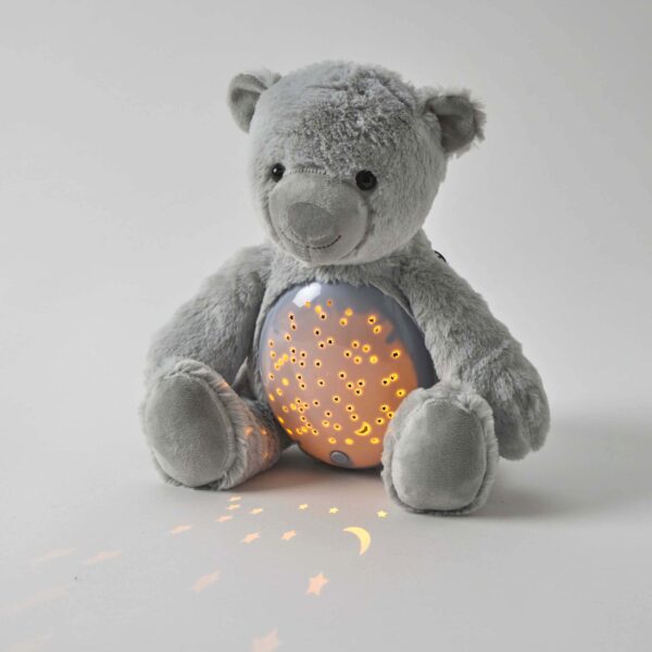 Jiggle & Giggle | Plush Night Light - Grey