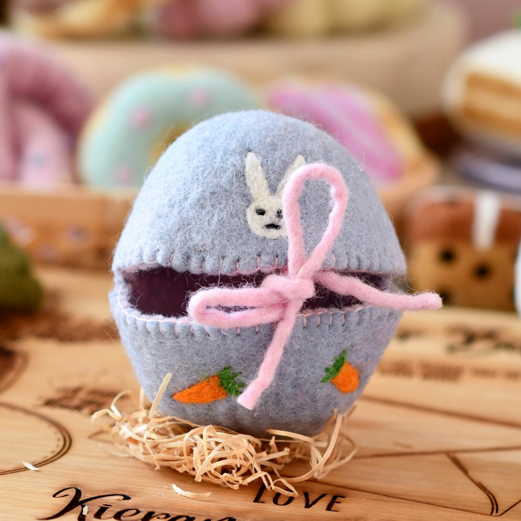 Tara Treasures | Felt Egg Cover - Bunny Motif