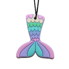 Jellystone Designs | Chew Pendant - Mermaid Tail Pendant
