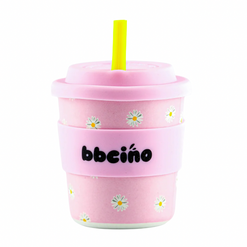 bbcino | Babycino Cup - Daisy Baby in Pink 240ml