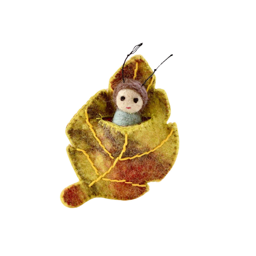Tara Treasures | Felt Birch Leaf Baby