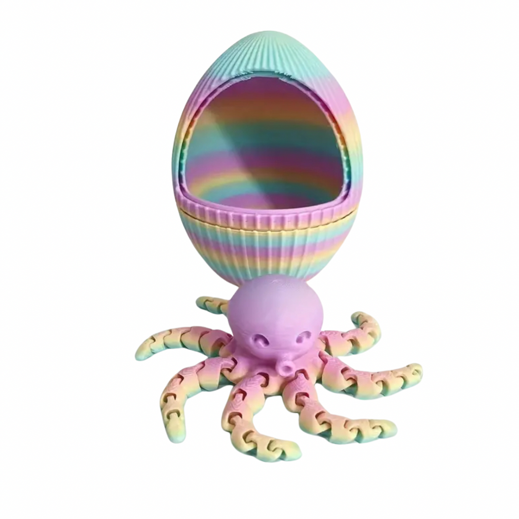 Pickwick & Sprout | 3D Printed Pet Octopus in Egg