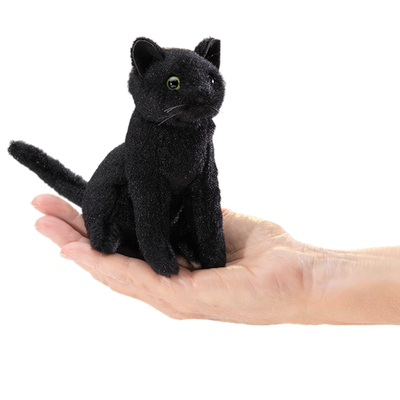 Folkmanis | Finger Puppet - Black Cat