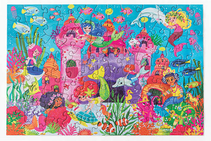 Crocodile Creek | Classic Floor Puzzle 36pc - Mermaid Palace