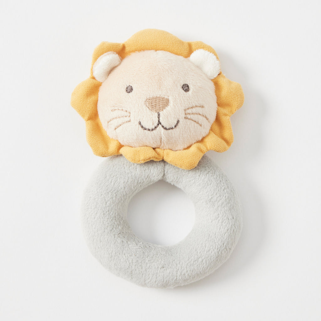 Jiggle & Giggle I  Plush Lion Rattle