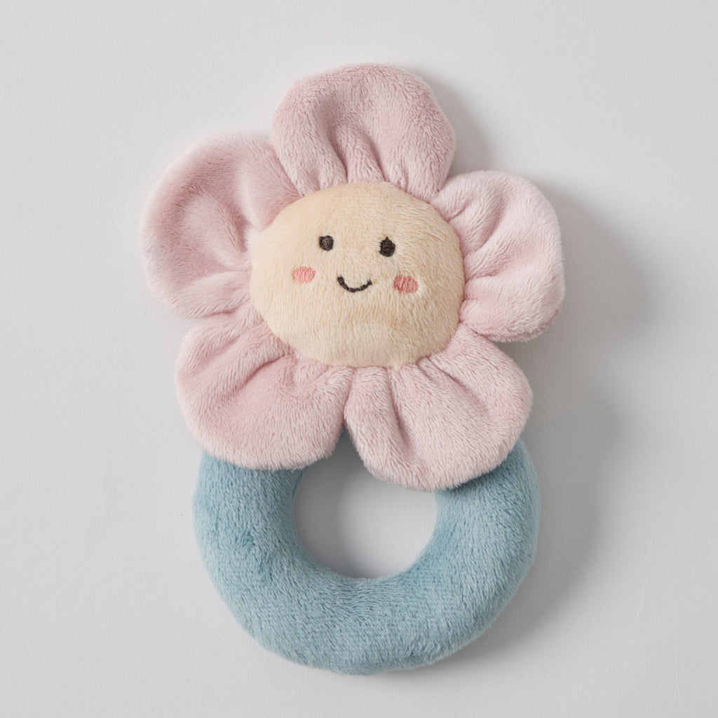 Jiggle & Giggle I  Plush Flower Rattle
