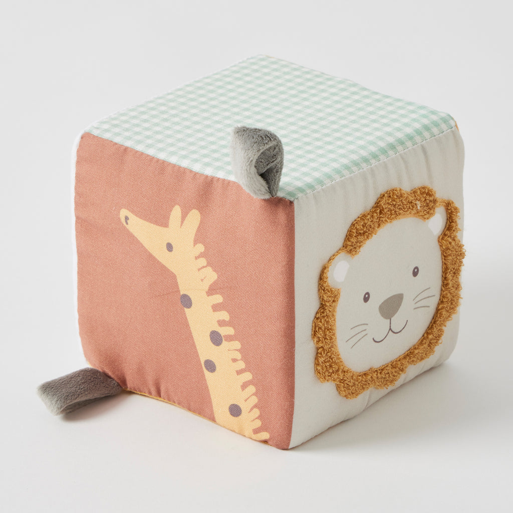 Jiggle & Giggle I Plush Safari Block