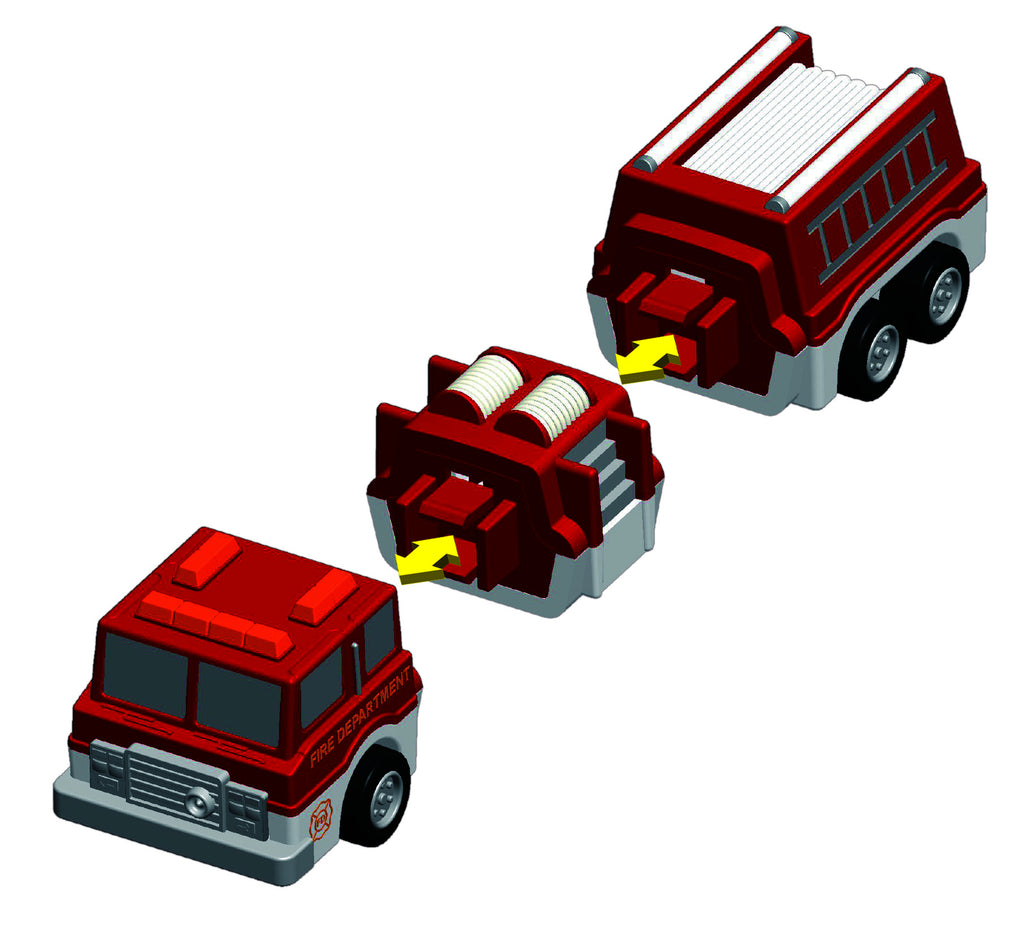 Popular Playthings | Micro Mix or Match Vehicles - Set 1