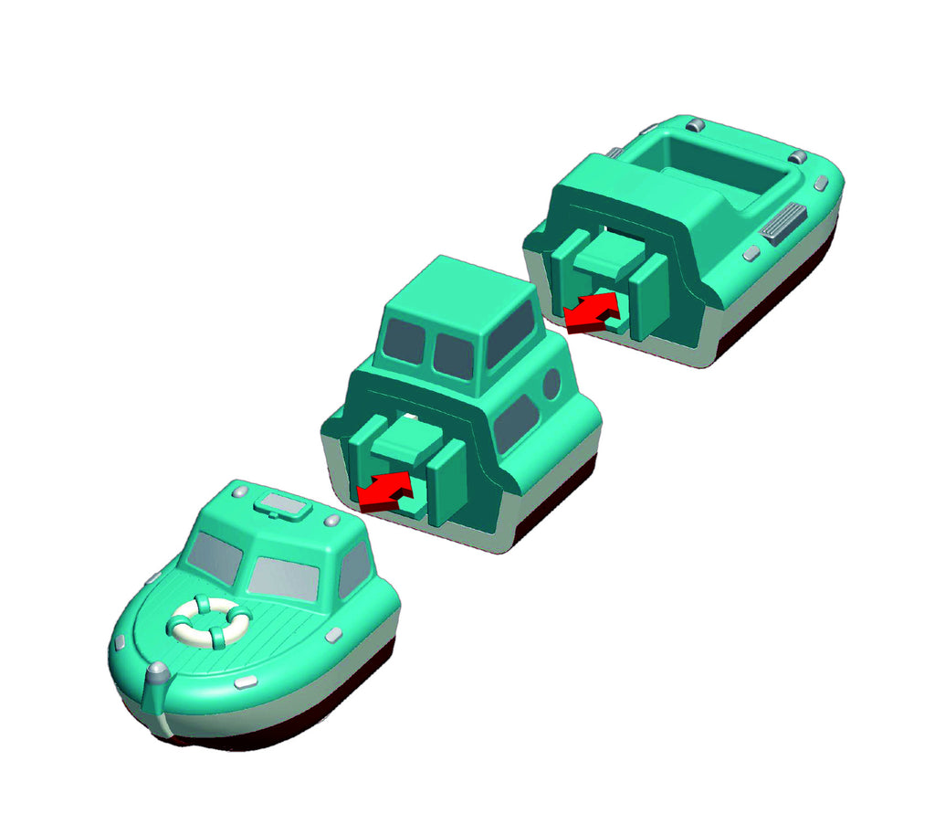 Popular Playthings | Micro Mix or Match Vehicles - Set 1