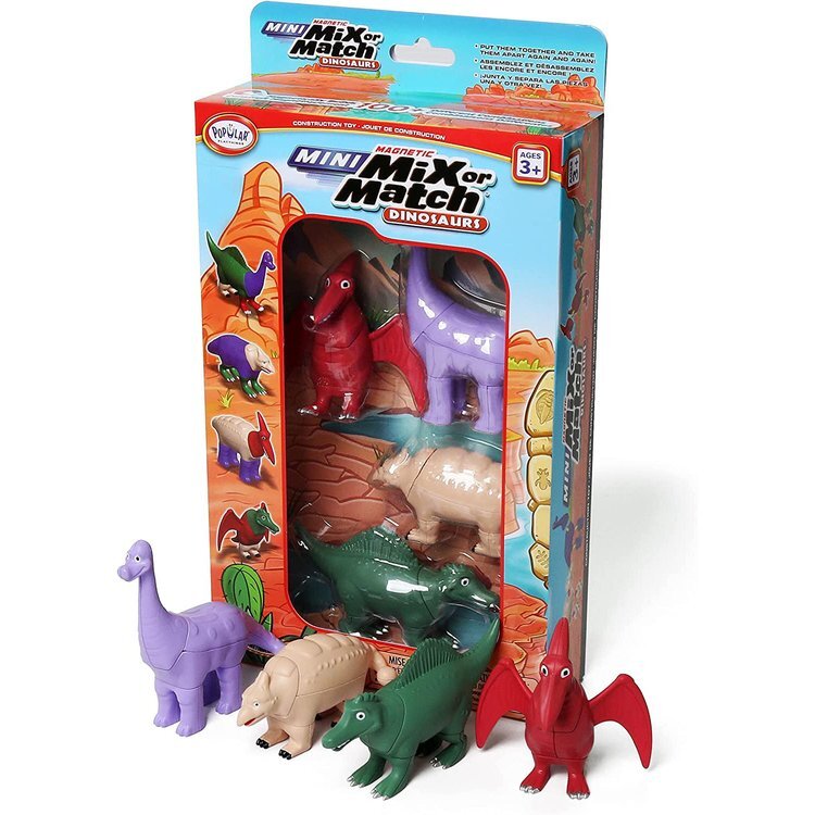 Popular Playthings | Mix or Match - Mini Dinosaurs Set 2