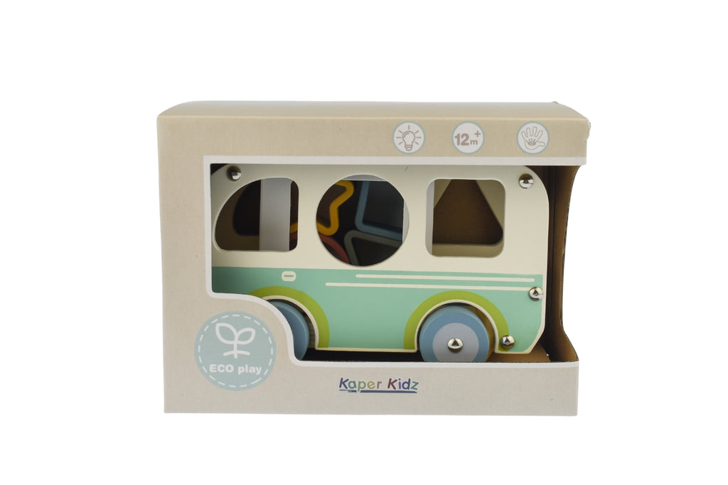 Kaper Kidz I Ecoshape Wheelie Van Shape Sorter