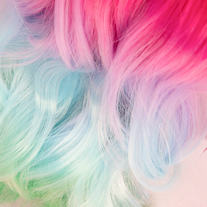 Glitter Girl | Unicorn Rainbow Ponytail