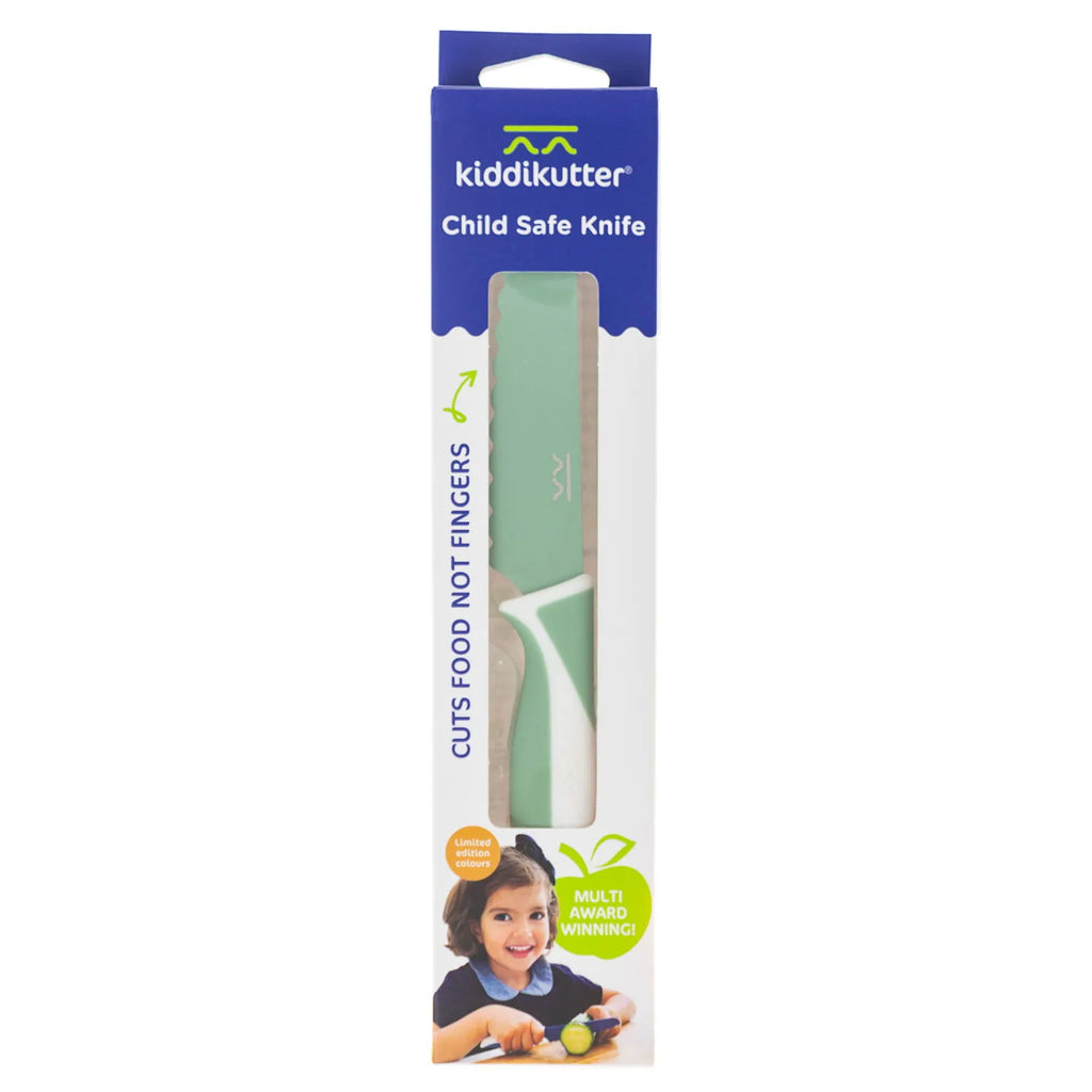 KiddiKutter | Child Safe Knife - Sea Green