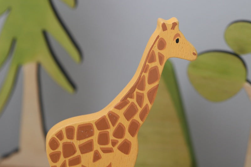 Tender Leaf Toys | Wooden Animal - Giraffe