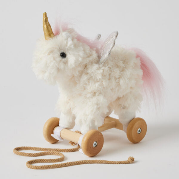 Jiggle & Giggle I Pull Along Toy - Unicorn