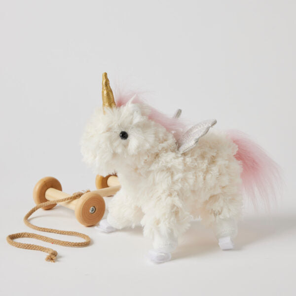 Jiggle & Giggle I Pull Along Toy - Unicorn