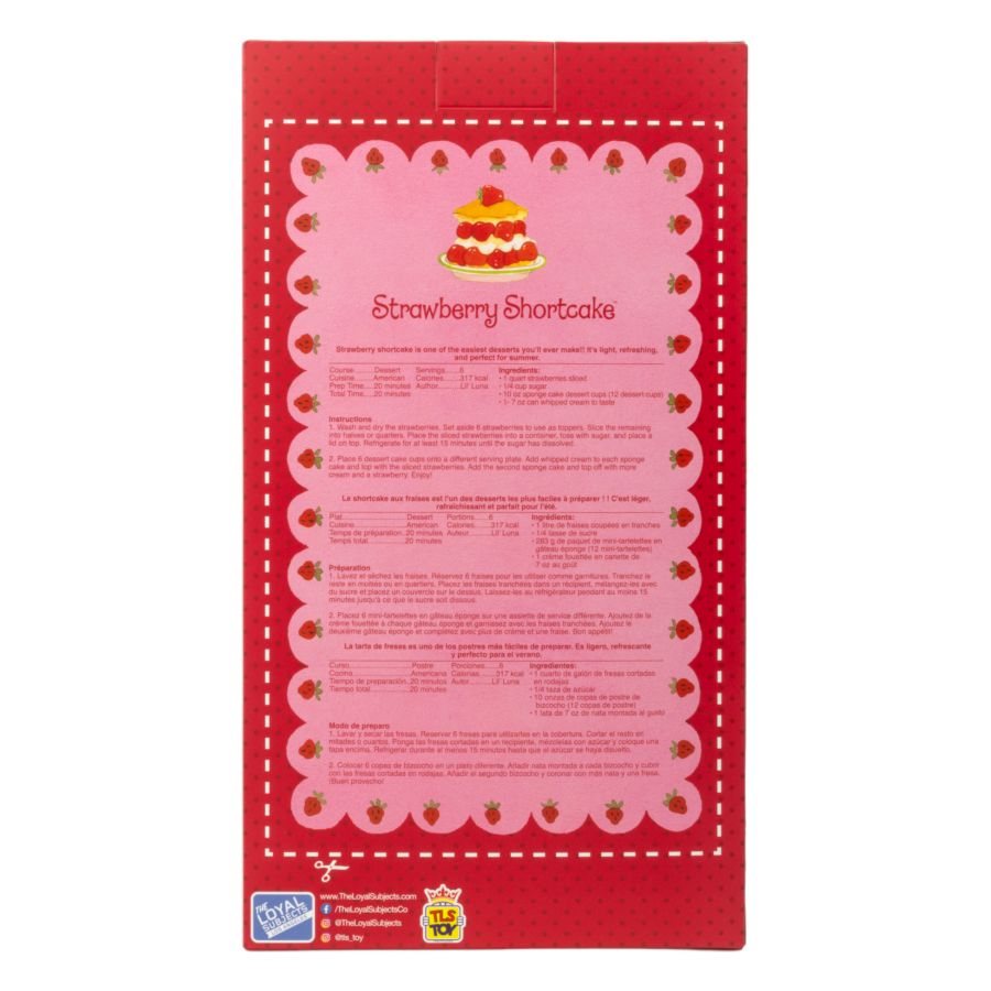 TLS Toy I Strawberry Shortcake 14" Ragdoll