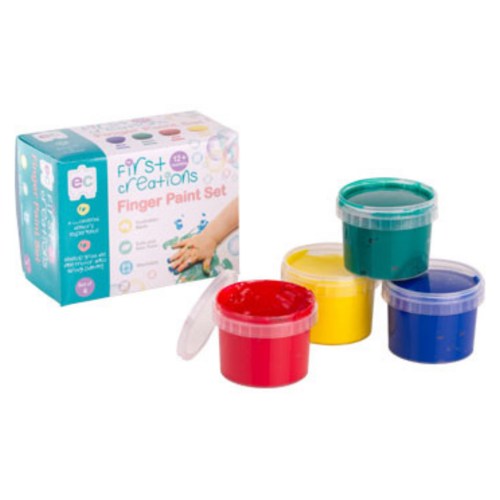 Educational Colours I First Creations Finger Paint Set