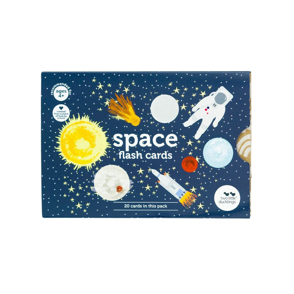 Two Little Ducklings | Flash Cards - Space