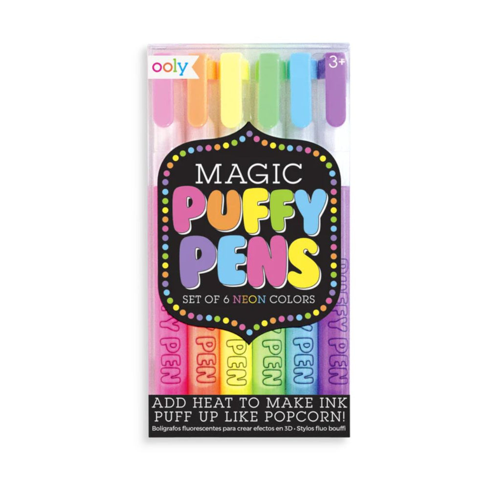 Ooly | Magic Puffy Pens 6pk