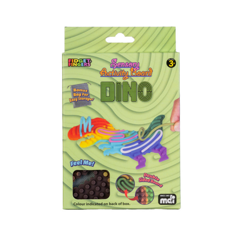 Fidget Fingers I Sensory Activity Board - Dino