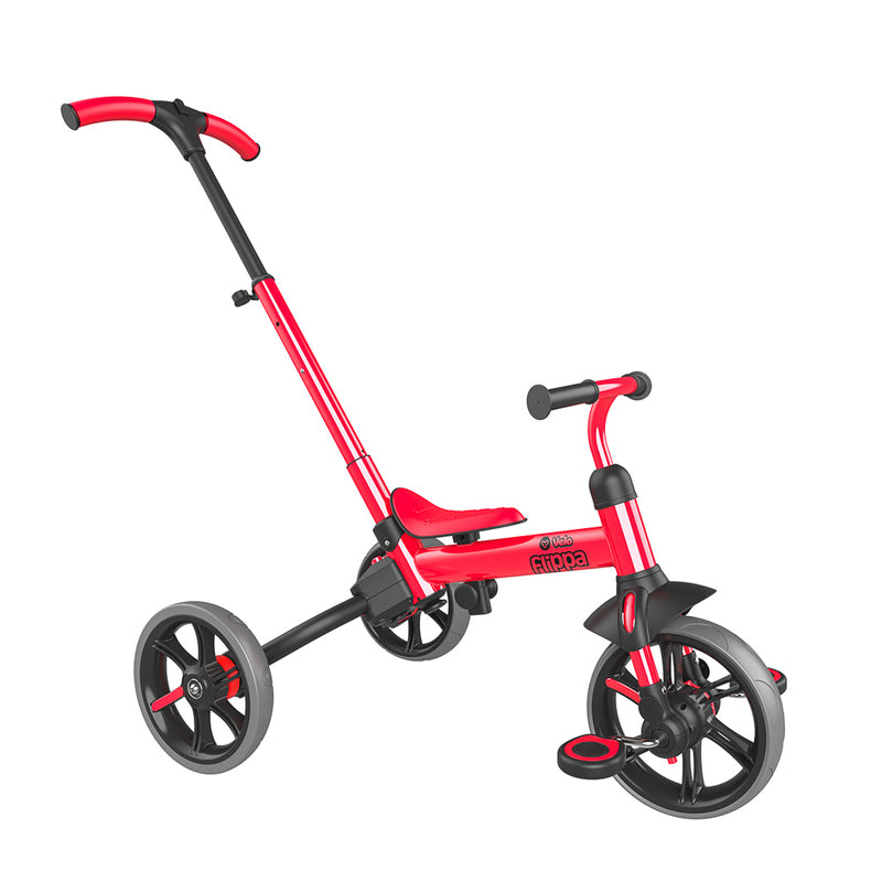 YVolution I YVelo Flippa Trike 4 in 1 - Red