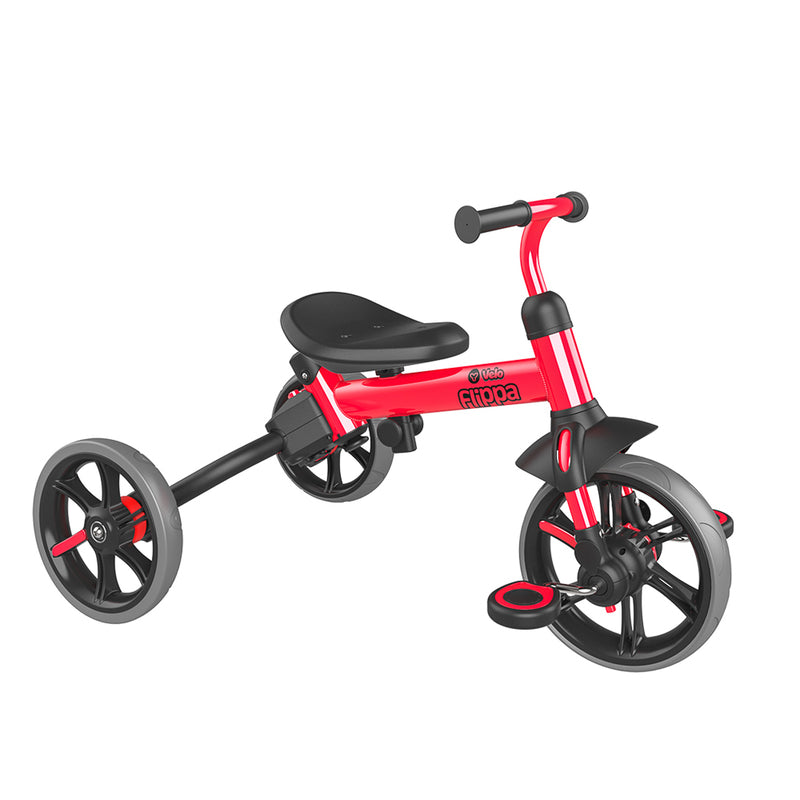 YVolution I YVelo Flippa Trike 4 in 1 - Red