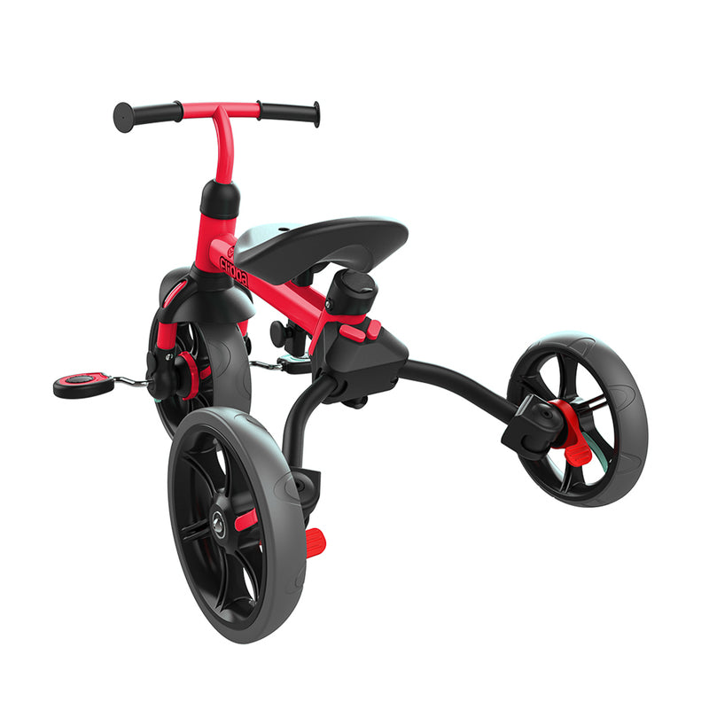 YVolution I YVelo Flippa Trike 4 in 1 - Red