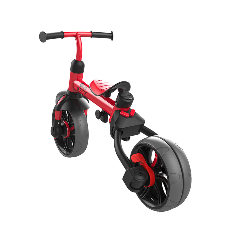 YVolution I YVelo Flippa Trike 4 in 1 - Red