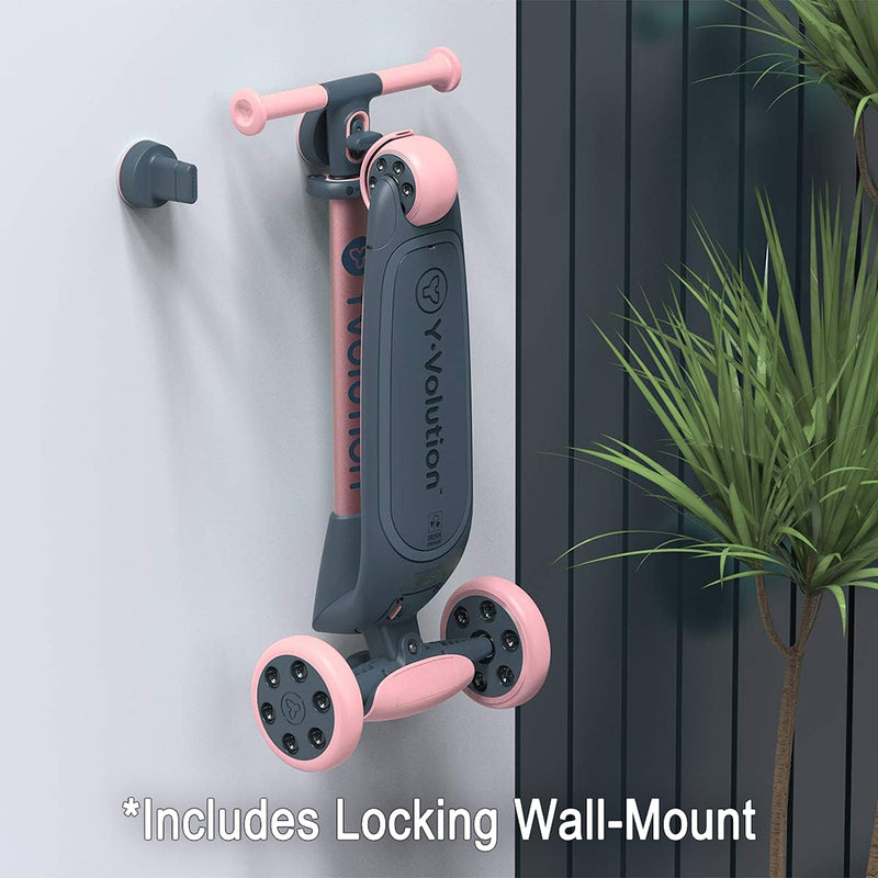 YVolution I YGlider Nua Scooter (Pink)