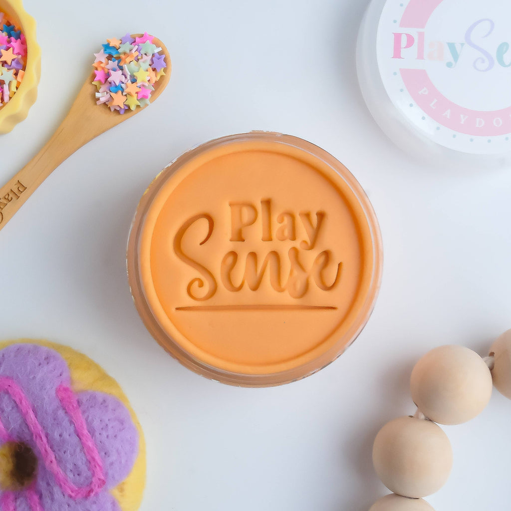 Play Sense - Playdough | Pastel Peach | Fruit Salad Scented: Small