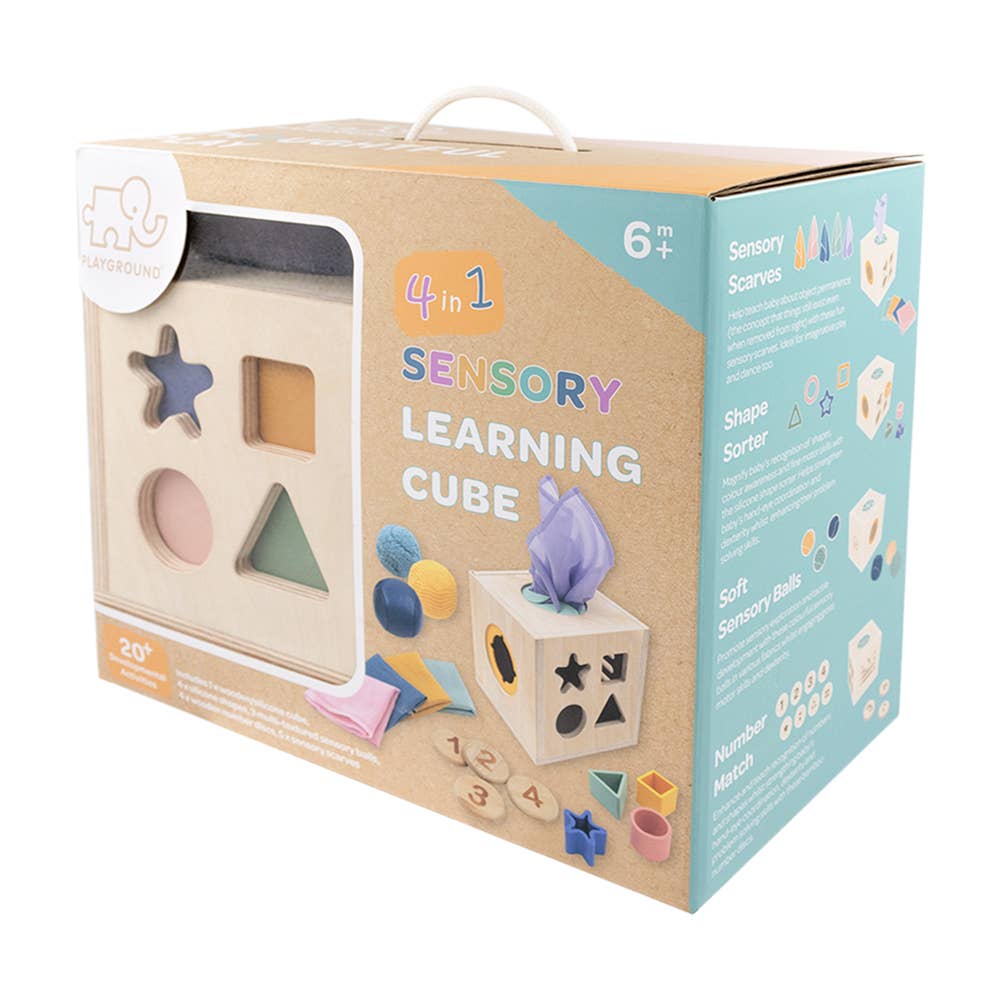 Playground | 4-in-1 Sensory Learning Cube